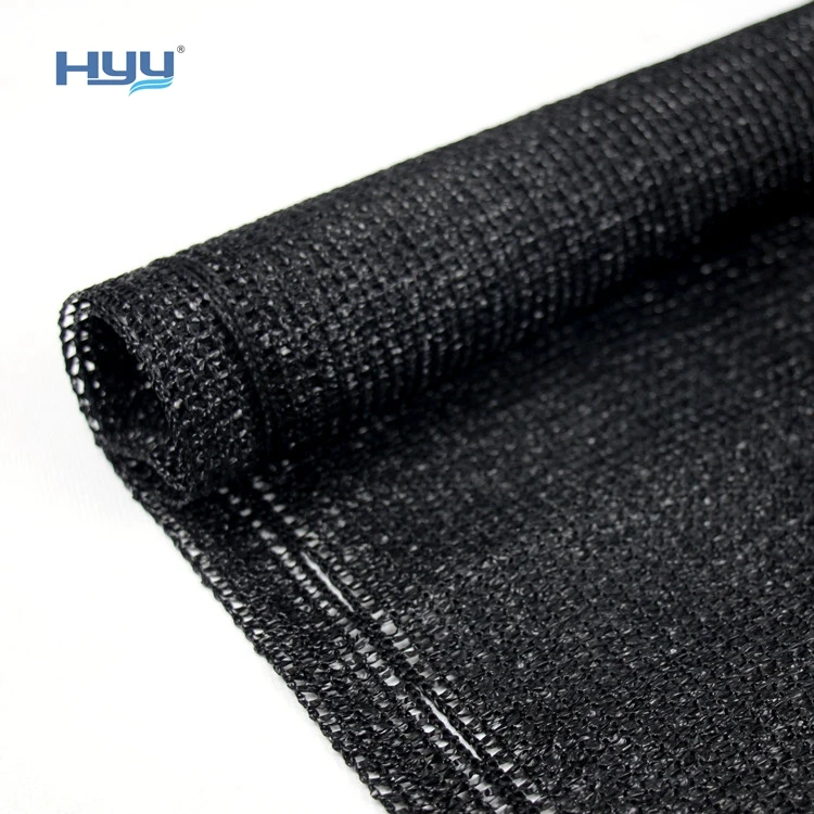 Hot selling high quality 100% new hdpe black plastic privacy fence screen netting