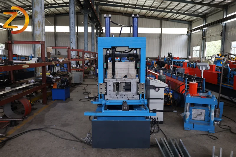 Steel beam c purlin structural panel making machine c purlin roll forming machine