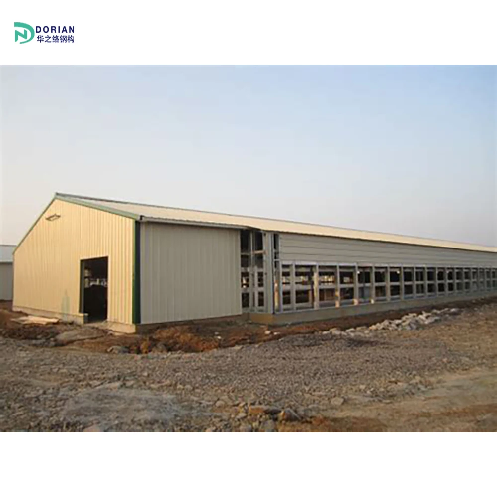 30x50 fast and efficient construction industrial shed house steel prefab warehouse buildings steel cattle yards