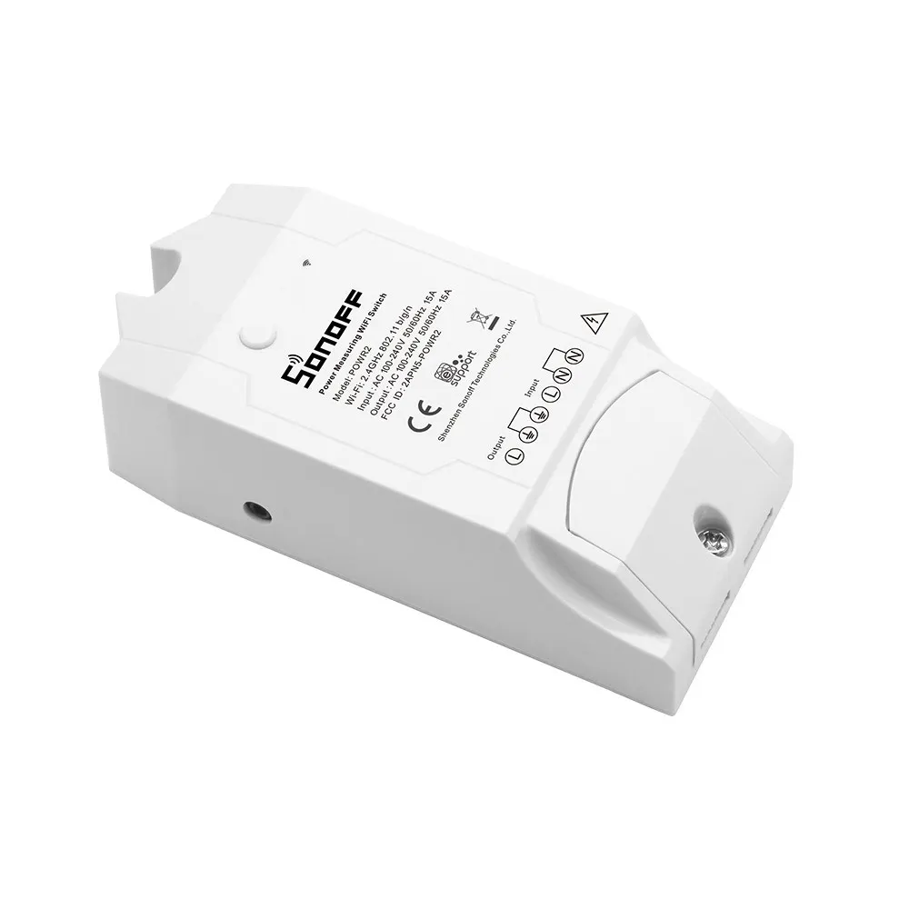 Sonoff Pow R2 WiFi Smart Remote Power Monitor Electricity Statistics Current Metering Switch