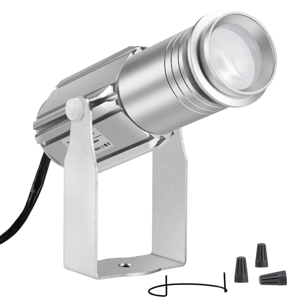 waterproof commercial Advertising Gobo rotate Led Logo Floor Projection lamp