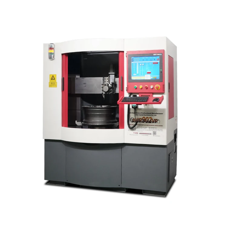 Vertical Wheel Repair Machine and Rim Lathe Machinery