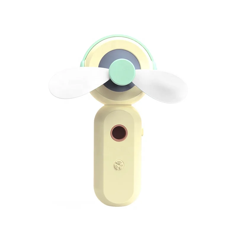 Free Samples Handheld USB Rechargeable Water Spray Portable Mini USB Fan