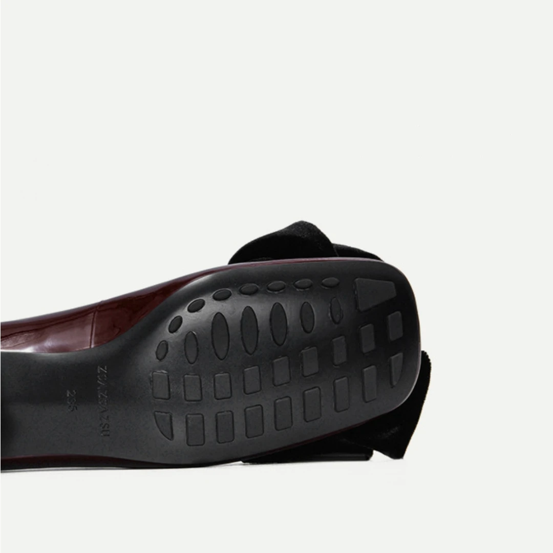 100% lamb leather Women Flat ballet Loafers sheep insole 3.5cm heel driving pumps office ladies mocassins customize logo factory