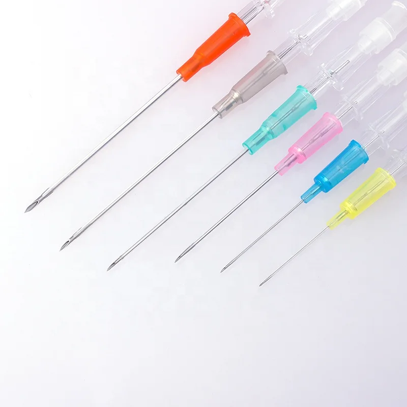 50Pcs/Box Sterilized Nose Ear Dermal 16G And 14G 20G Cannula 14Gauge Body Catheter  American Professional Piercing Needle