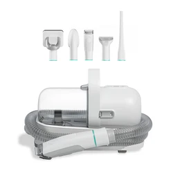 Pet hair Vacuum Suction Grooming Kit with 5 Professional Grooming Shedding Tools for Dogs Cats pet hair remover