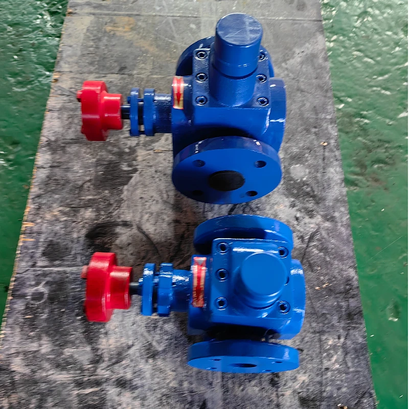 YCB series arc gear oil pump with low flow and low noise