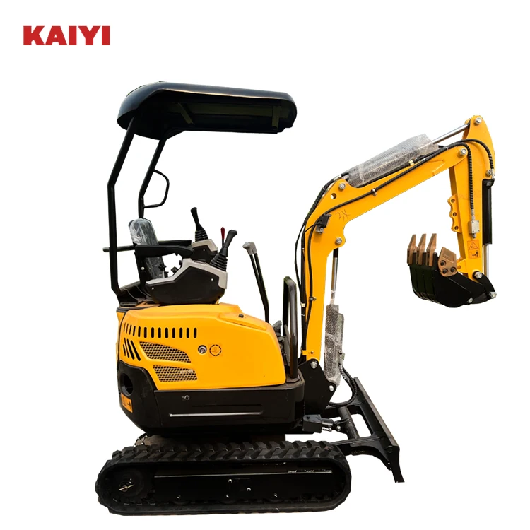 Rotating Bucket Small Household Excavators Mini Digger Miniature Excavator