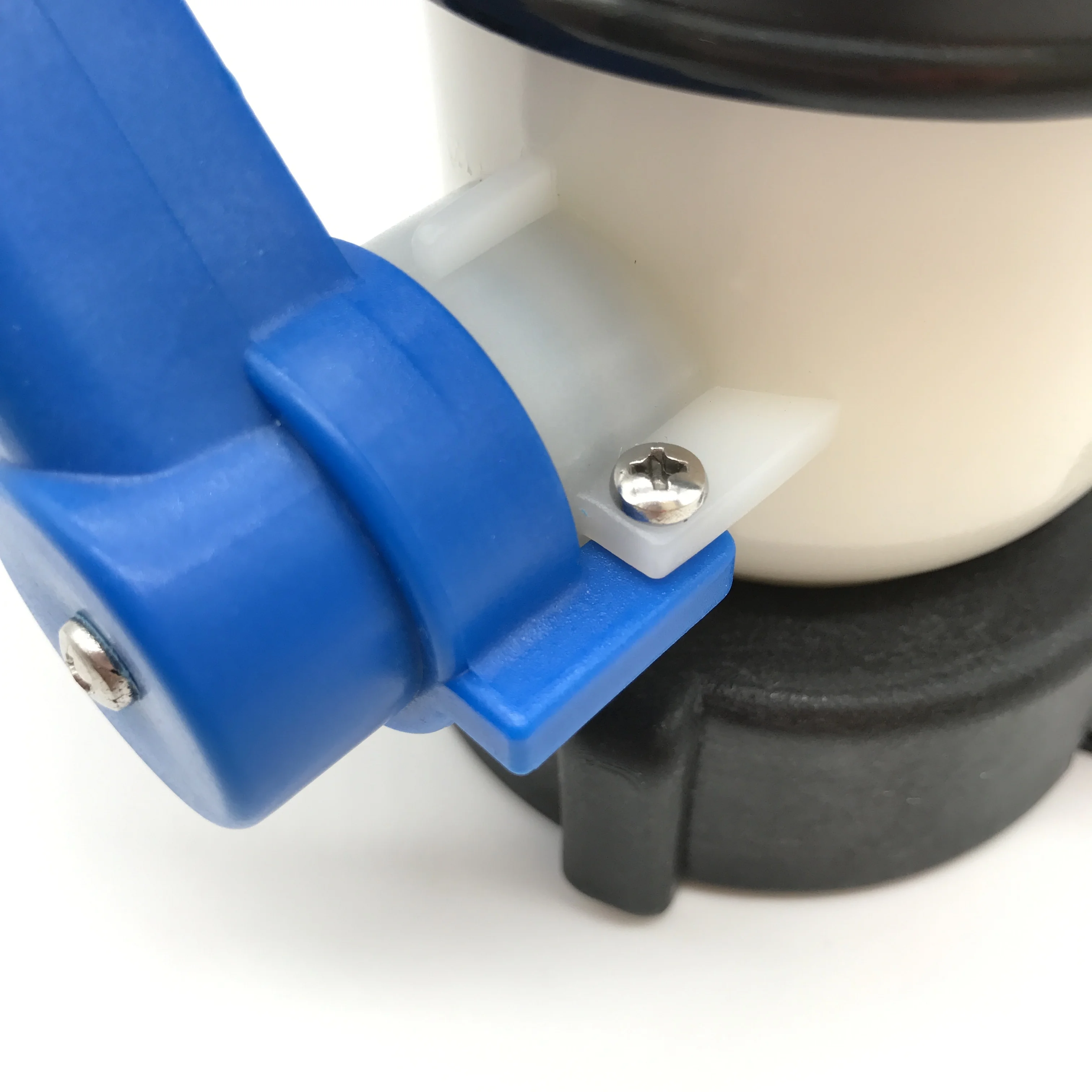 Dn50 x 75 мм необработанный шаровой кран HDPE IBC