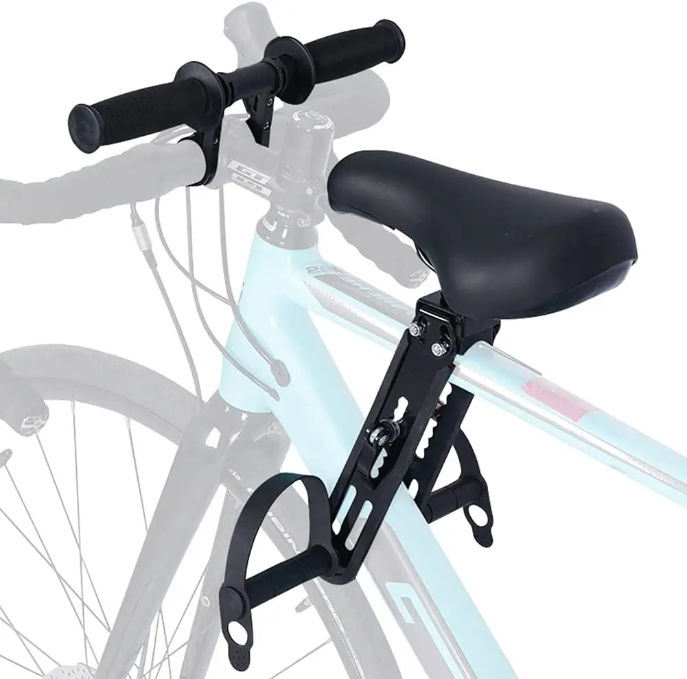 Детский велосипед сиденье с руль крепление, съемный передний ребенка велосипедных сидений с педали для детей От 2 до 5 лет