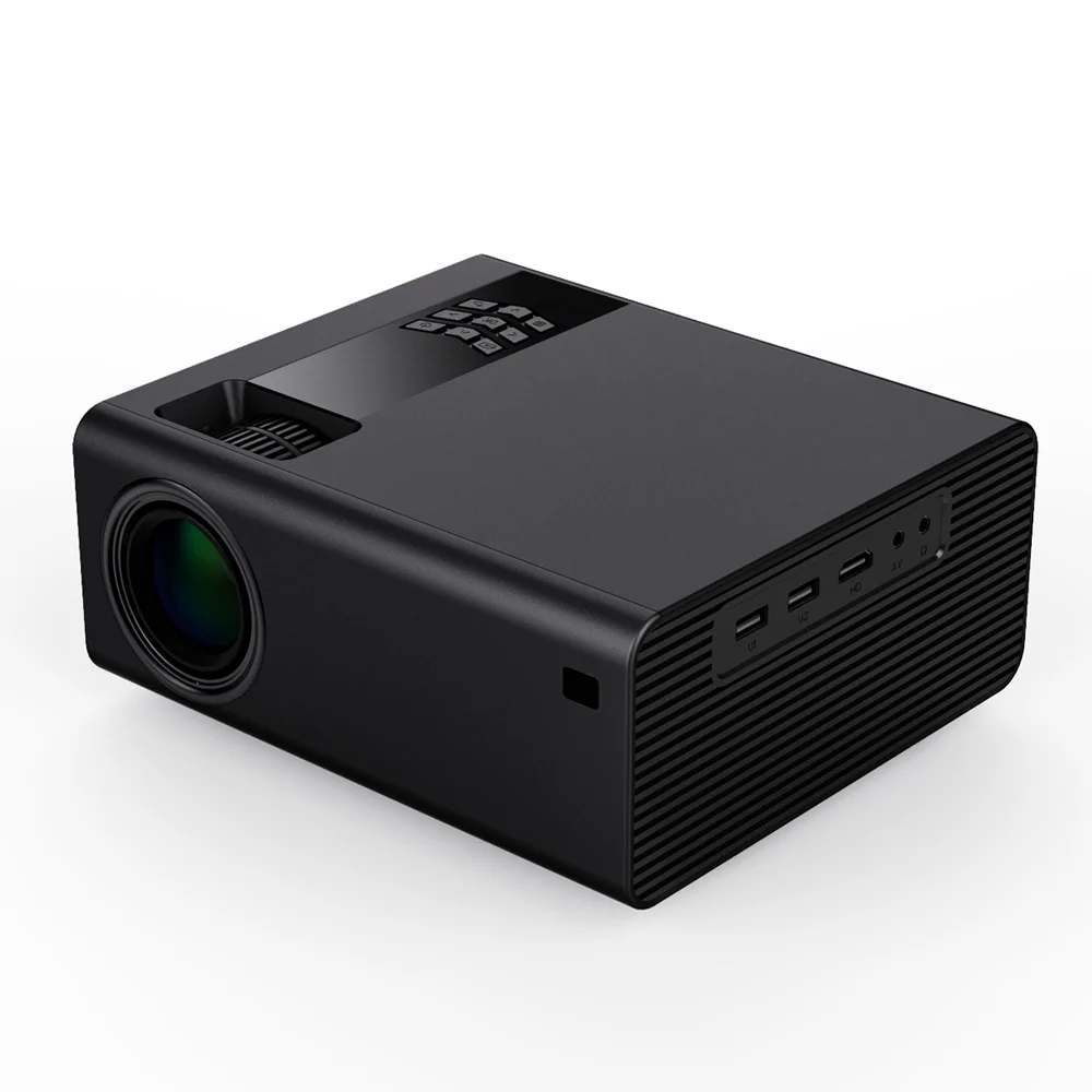 Newest Hot Selling 1080p Theater Projector Multimedia 200ANSI Lumen Cheap Full HD LED LCD Portable Video Theatre Projector