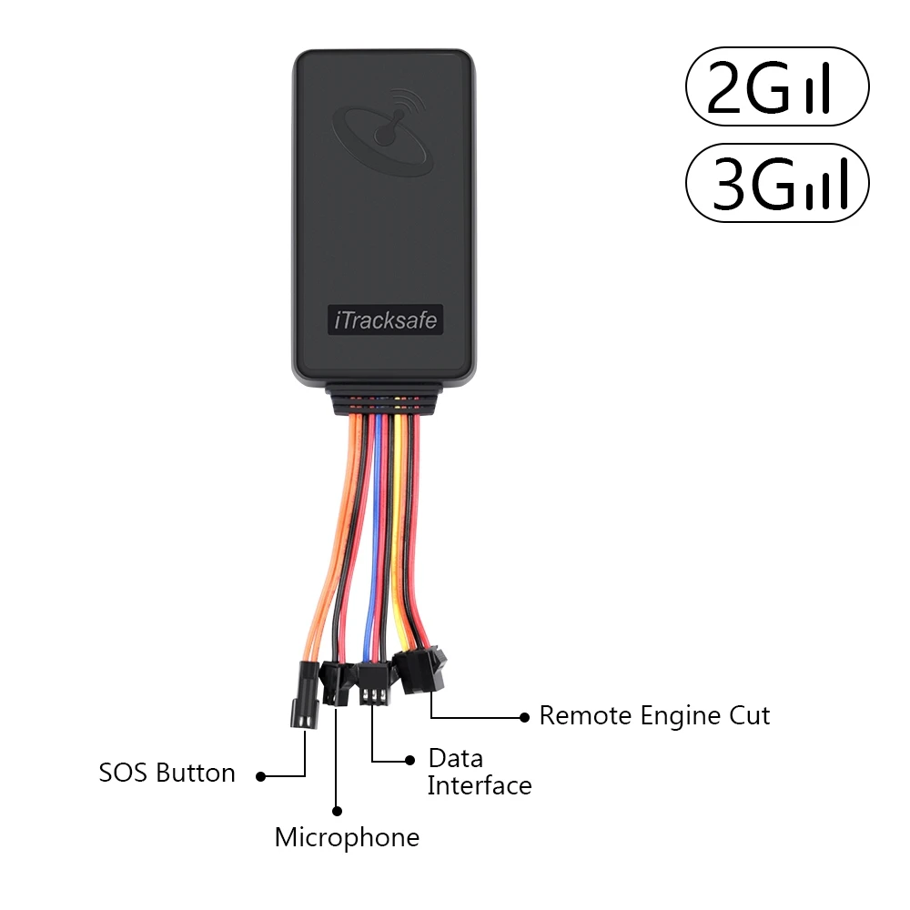 itracksafe MT3 Wholesale 3G GPS Tracker Vehicle Car Tracking Device with Acc detection