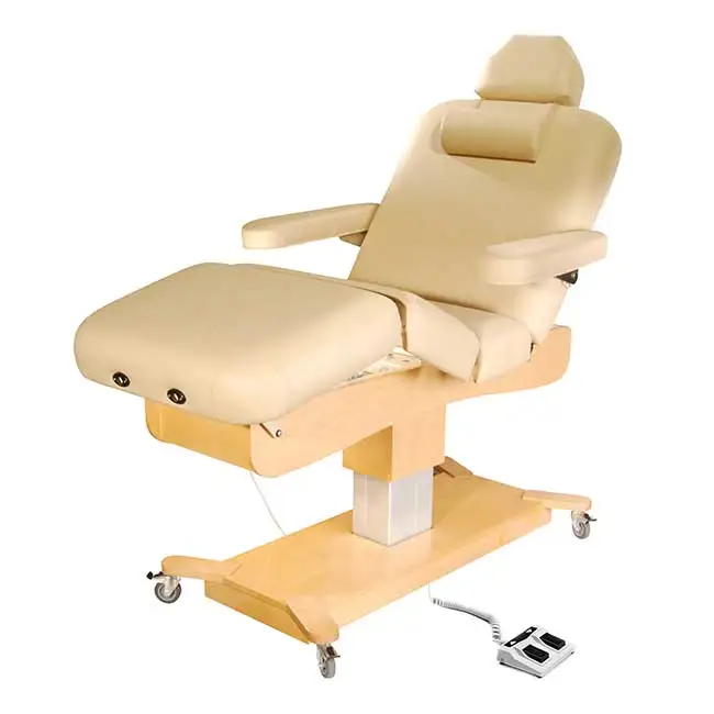 Watt Liftback High Quality 2 Motor Good Sell Portable Physiotherapy Massage Bed Treatment Table Beauty Bed