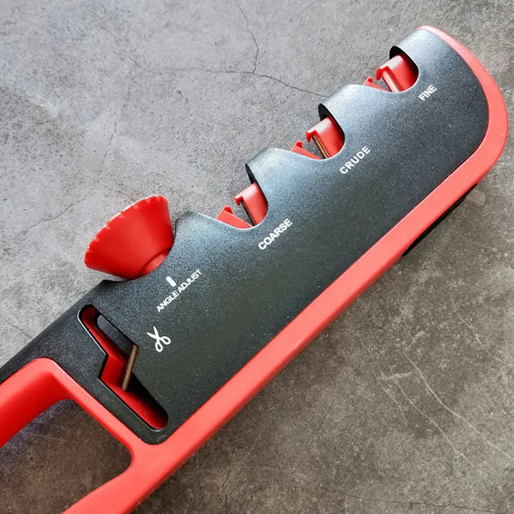 Amazon Creative New Multi-Functional Knife Sharpening Artifact Four-In-One Adjustment Knife Sharpening Manual Kitchen Outdoor