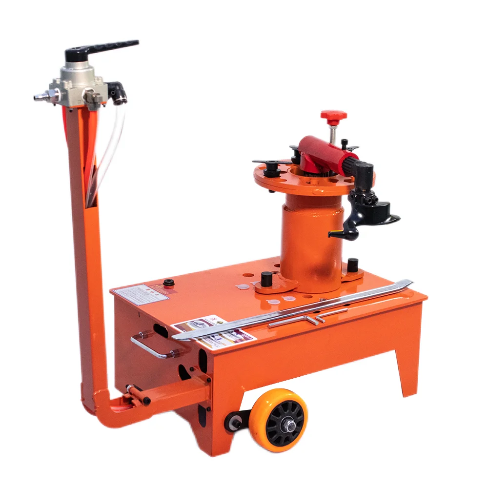 Portable type easily used tyre machine tools  pneumatic folding arm vacuum truck tire changer