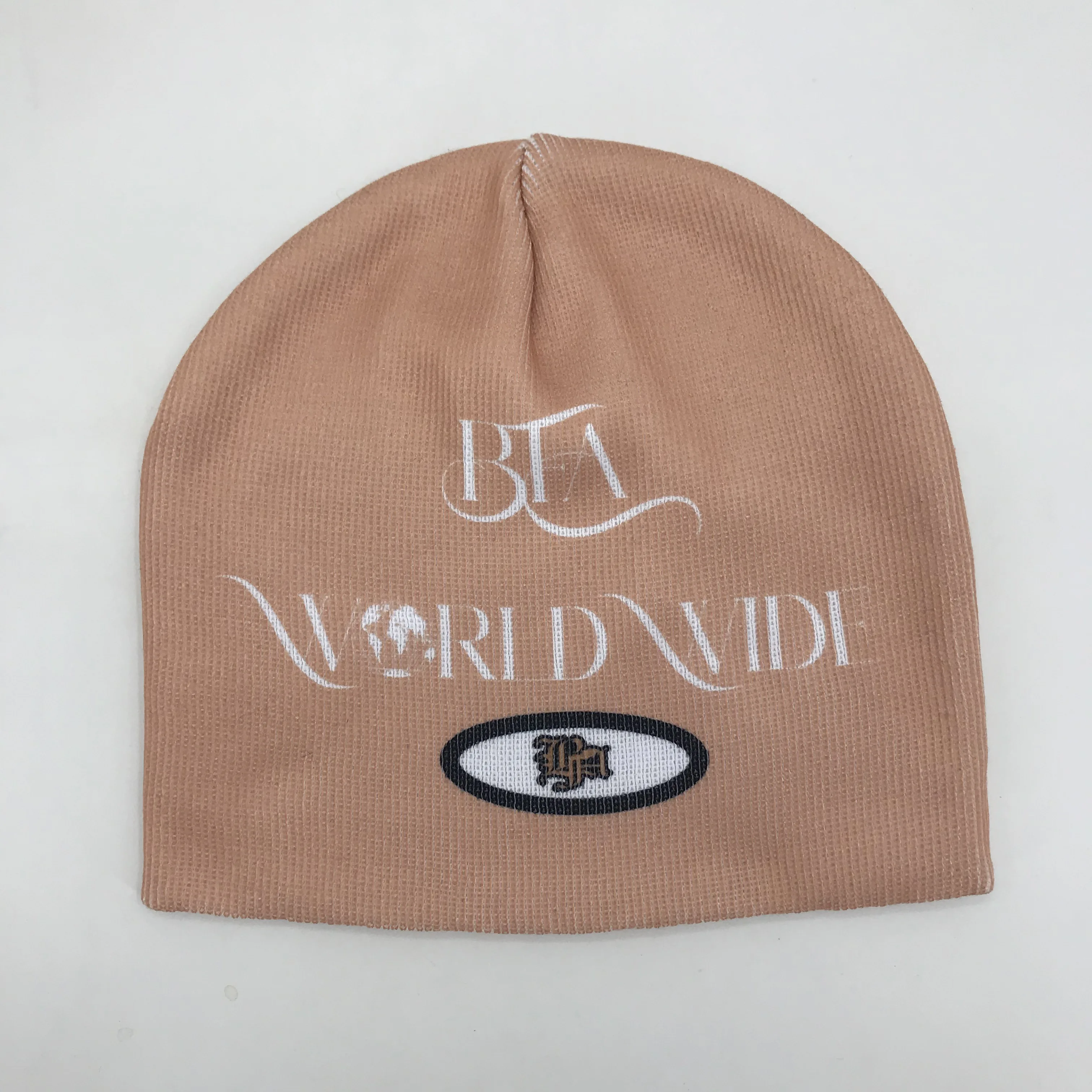 Unisex Custom Winter Hats High Quality Cotton Jacquard With Hip Hop Y2K Print New Style Warm Knitted Cold Cap for Outdoor Use
