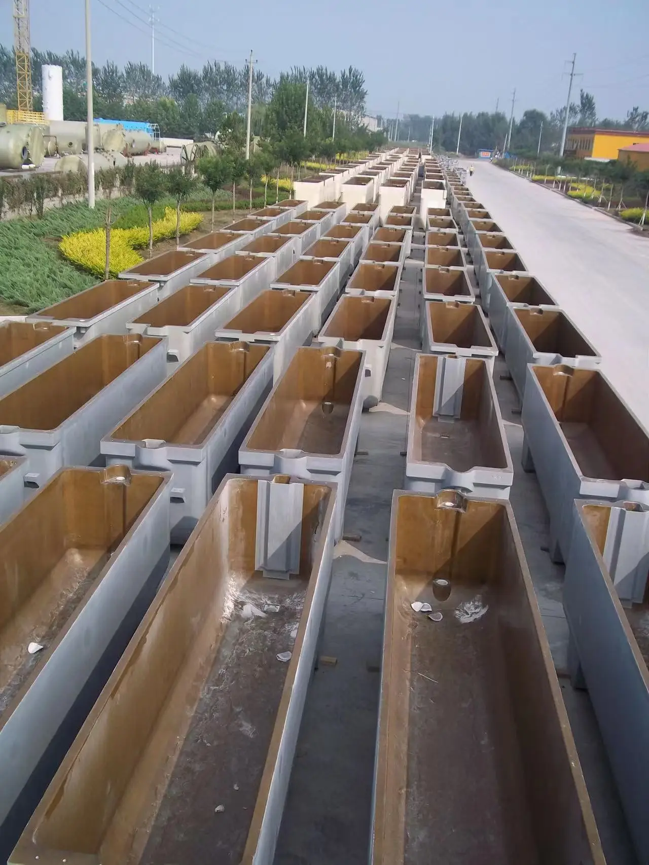 FRP Small Medium-Sized Electrolyzers Copper, Zinc, Nickel, Cobalt, Lead Gold Electrolytic Cell