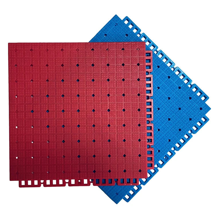 thermoplastic plastics Elastic Anti Slip Interlocking Sports Floor
