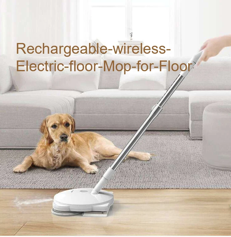 rechargeable wireless electric floor mop