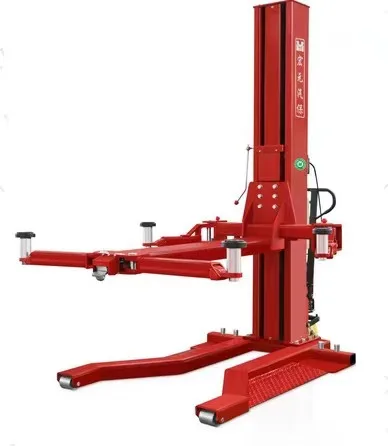 Factory price car lift for wash Hydraulic single post car washing lift 2.5T capacity single post car lift