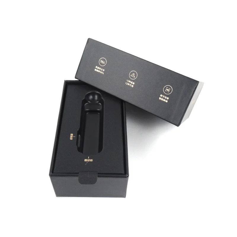 Custom Design Rigid Cardboard Paper Electronic Products Packaging Headphone Gift Box Bluetooth Headset Paper Box