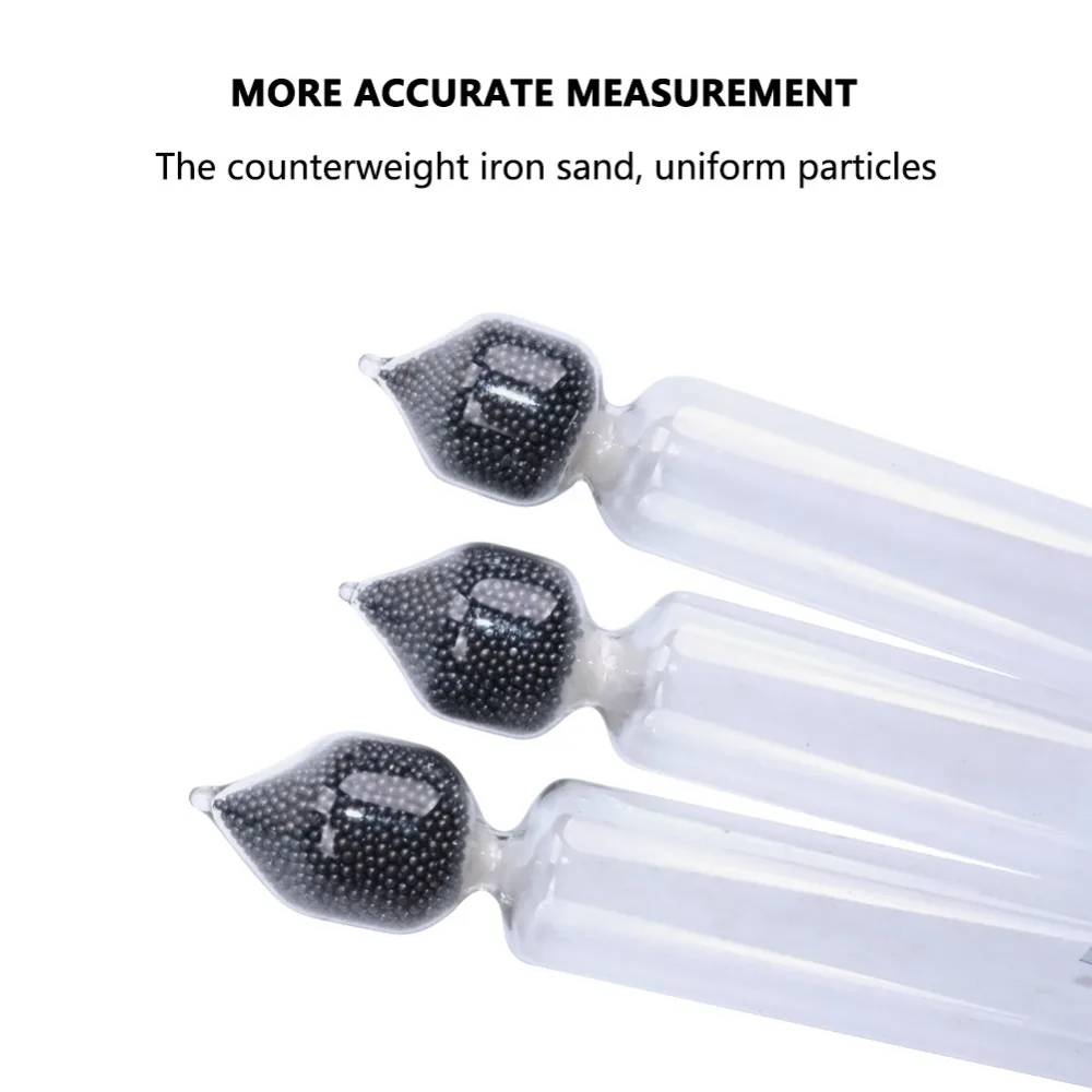 3pcs 0-100 Degrees Alcohol Meter Alcoholometers Wine Meter Measuring Alcohol Concentration Meter Whisky Vodka Bar Set Tool