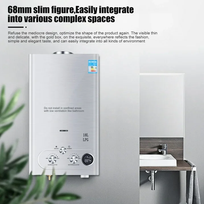 18 L/min Propane LPG Instant Water Heater Water Heater Boiler Water