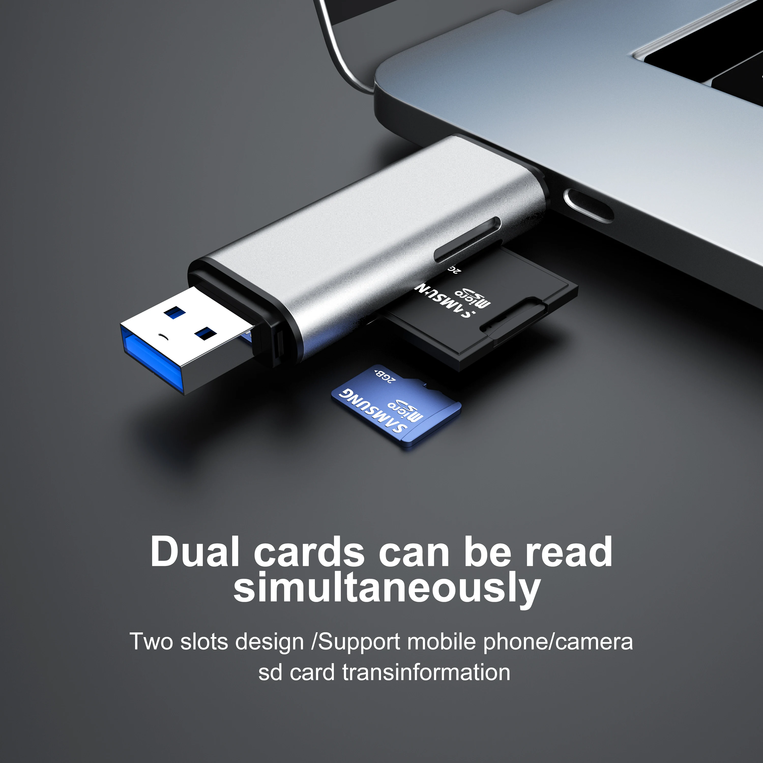 All In 1 USB 3.1 OTG Card Reader SD TF Micro-SD Card Reader Type C USB C Micro USB Memory Support Mac10 Win7/8/xp/vista