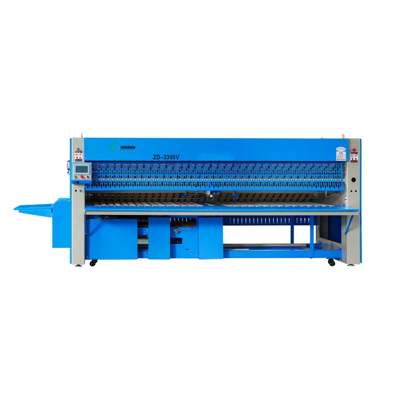 2400mm fully automatic folding machine / laundry sheet folder