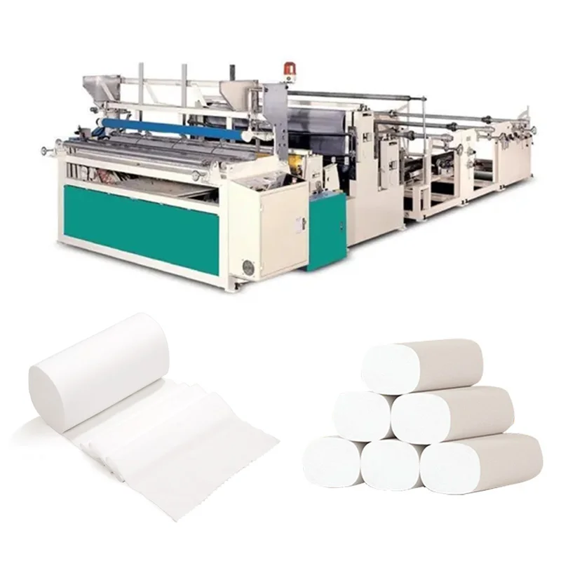 2023 yugong paper toilet making machine small toilet paper roll making machine bamboo pulp toilet paper making machine