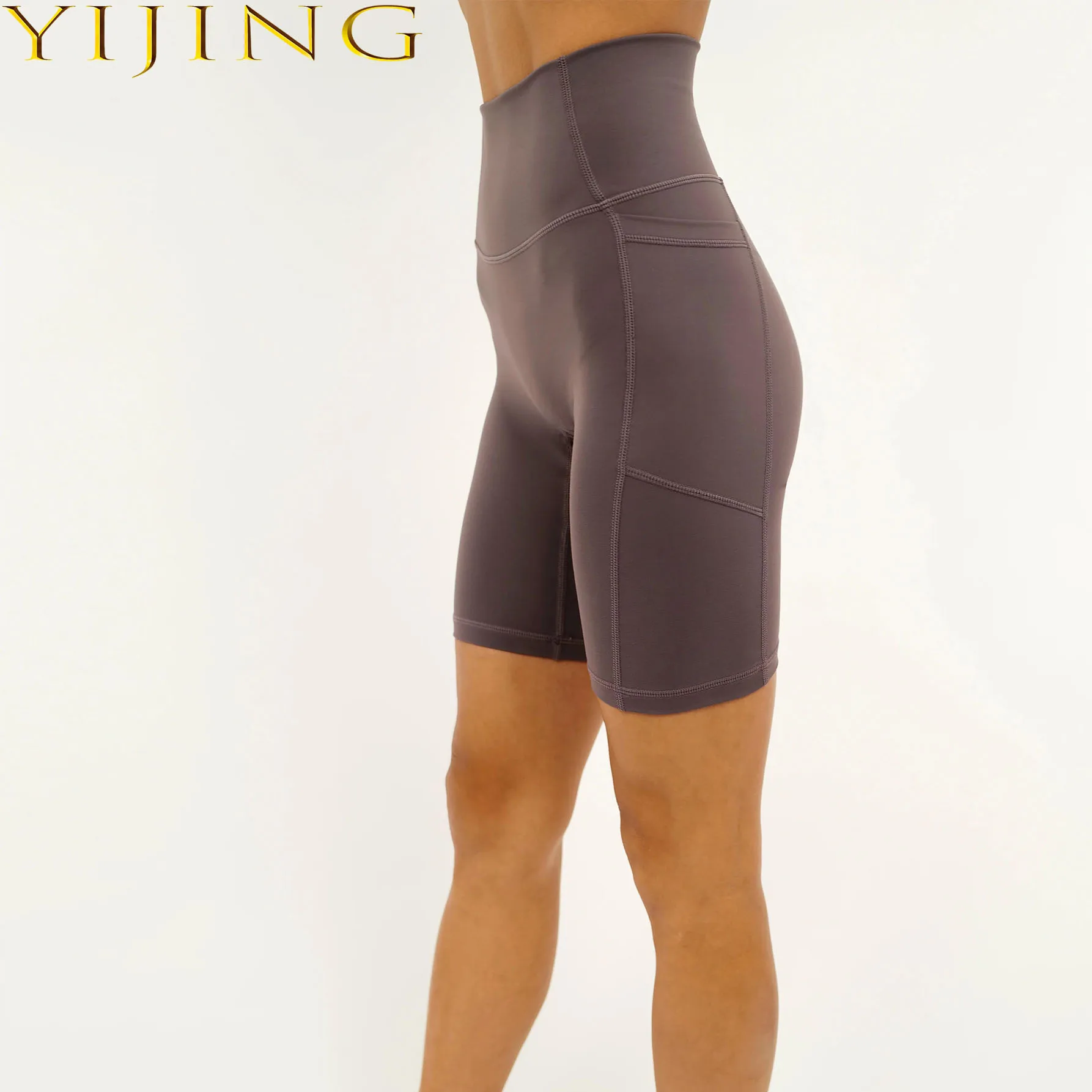 Professional Manufacturer Customized Women Gym Quick Dry Scrunch Biker Shorts Gym Sports Clothes Fitness Workout Yoga Shorts