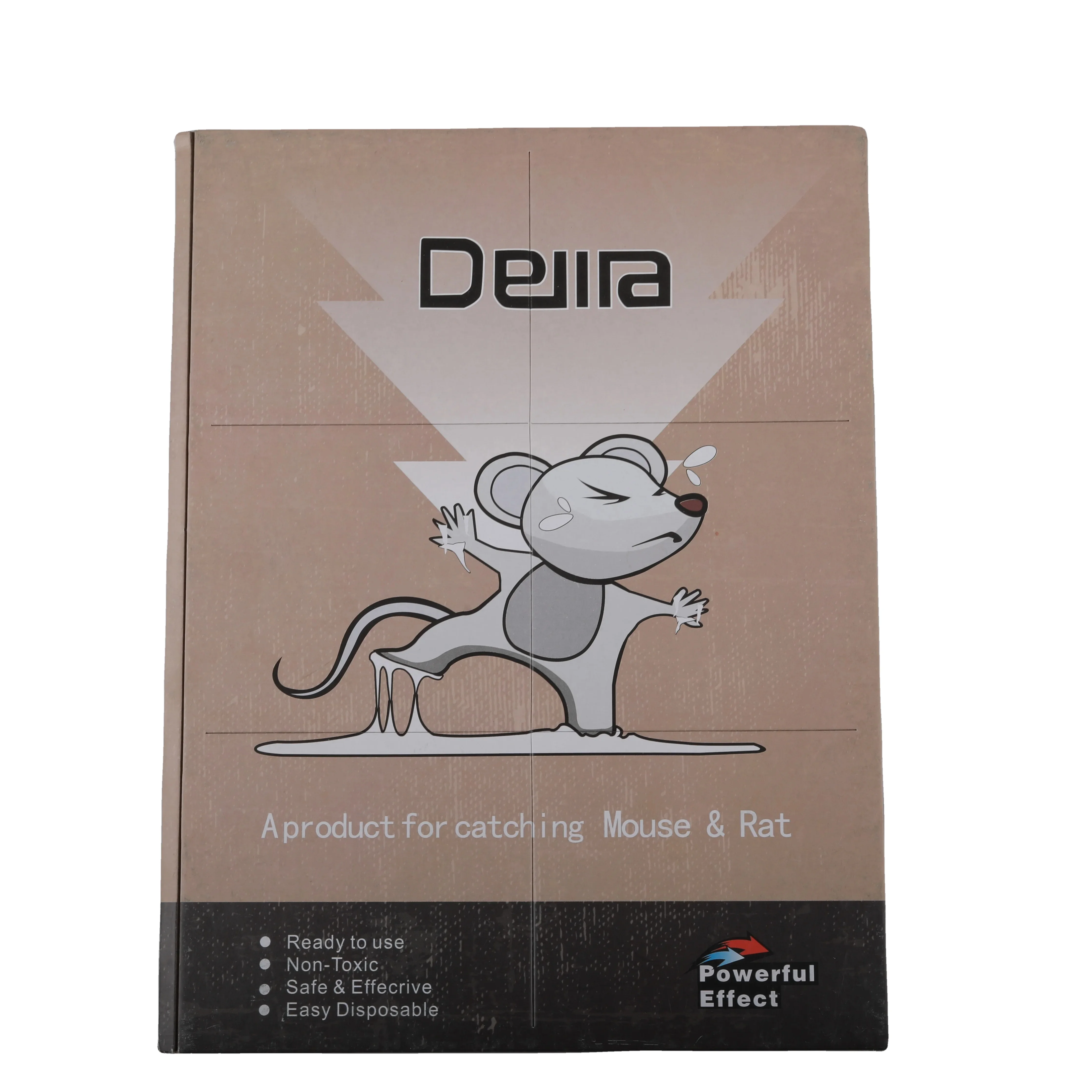 Beige Rat Glue Manufacturer Produces Adhesive Mouse Boards Wholesale Indoor Mouse Traps
