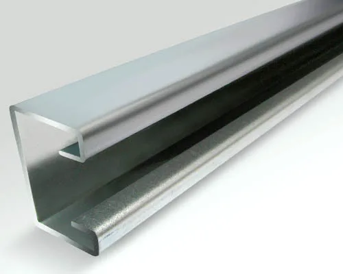 en aw 6063 profile aluminum bar profile for window door