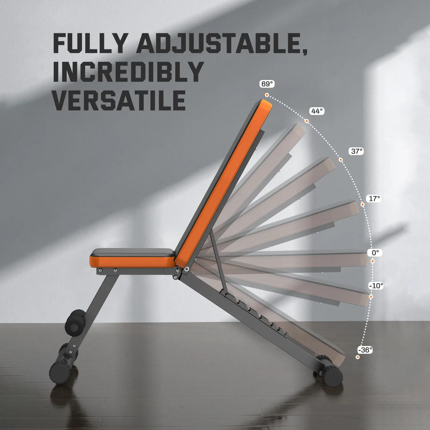 Dumbbell Sit Up Bench Weight Fitness Incline And Decline Flat Exercise Adjustable Foldable Dumbbell Weight Bench