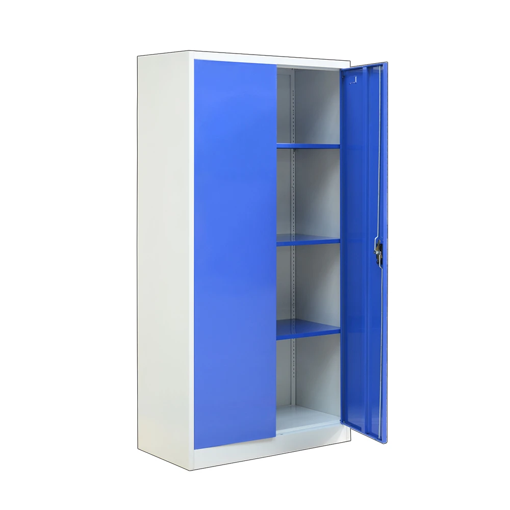 Cheap Factory Price glass door steel cupboard fc a18 double in stock