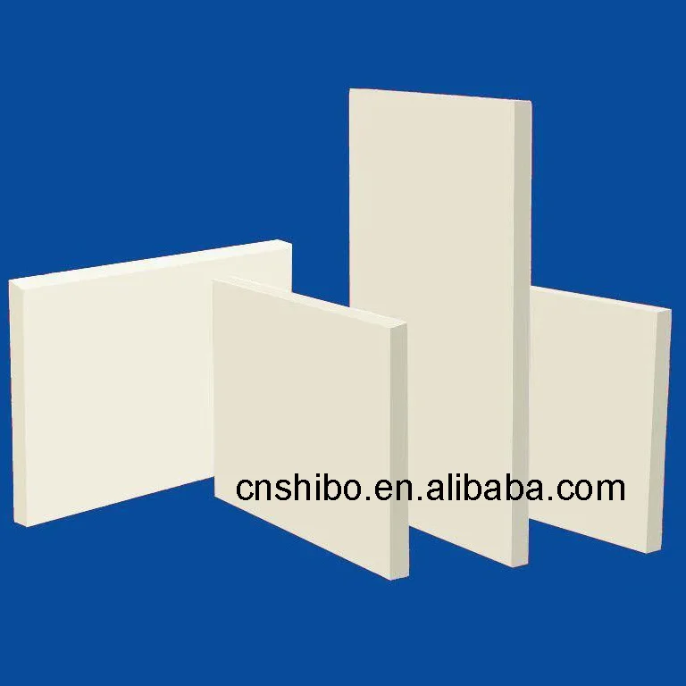 Ceramic fiber board for thermal insulation