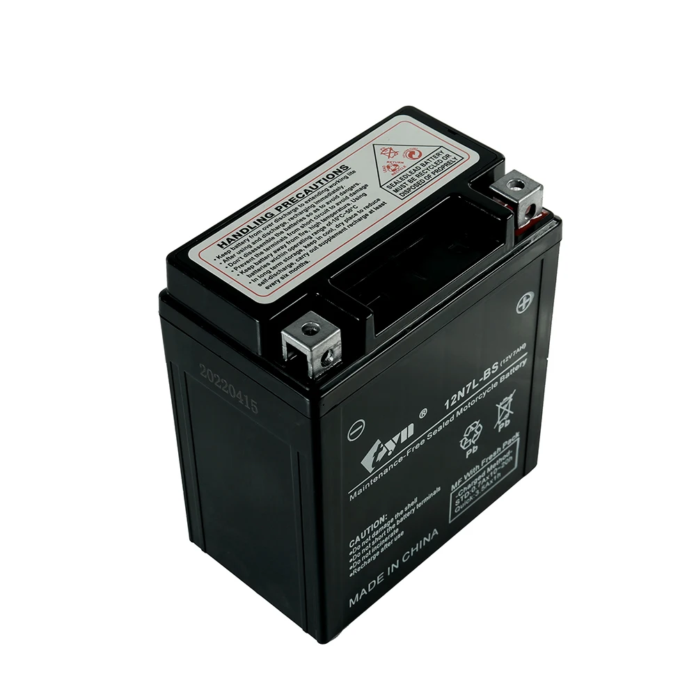 12 В YTX5L 12N5 6 5 7 5ah 9ah 7L BS 4B батарея для запуска мотоцикла скутера suzuki haojue