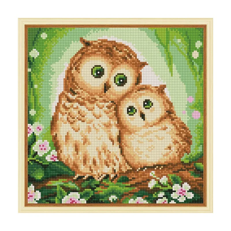 Full Drill Round Cartoon Animal Diamond Painting superior quality diy diamond painting Kit for kids