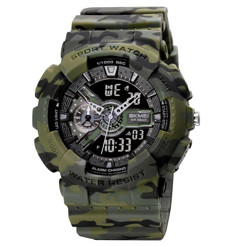 Skmei 1688 Wholesale Price customized 3 atm waterproof sport wristwatch men plastic watches reloj