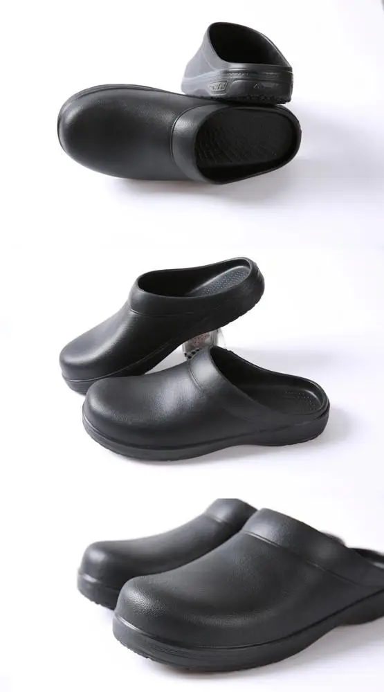 China Factory Directly Price Non-slip Kitchen Chef Shoes Slip On Hotel Work Shoes For Men Chef Shoes Kitchen