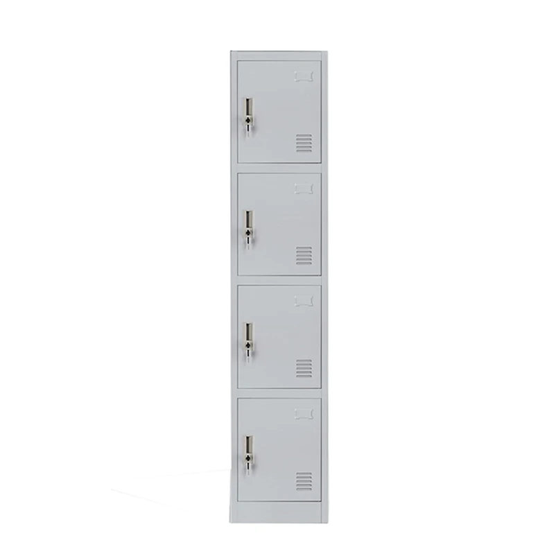 Office gym metal wardrobe four doors locker China made global lockers