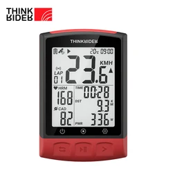 ThinkRider Wireless bike computer GPS bicycle computer speedometer cycling speed computer