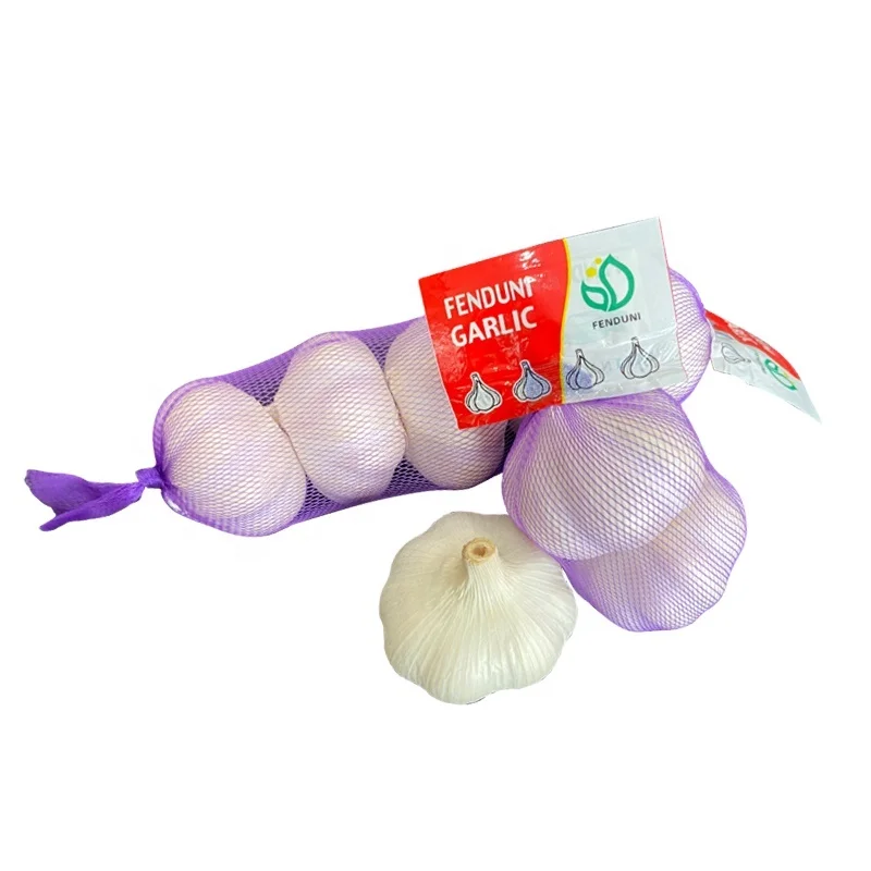 Order New Arrival Fresh White Garlic from China Fenduni Garlic Supplier 1KG/500G/250G Export Tuinis/Kenya/Uganda
