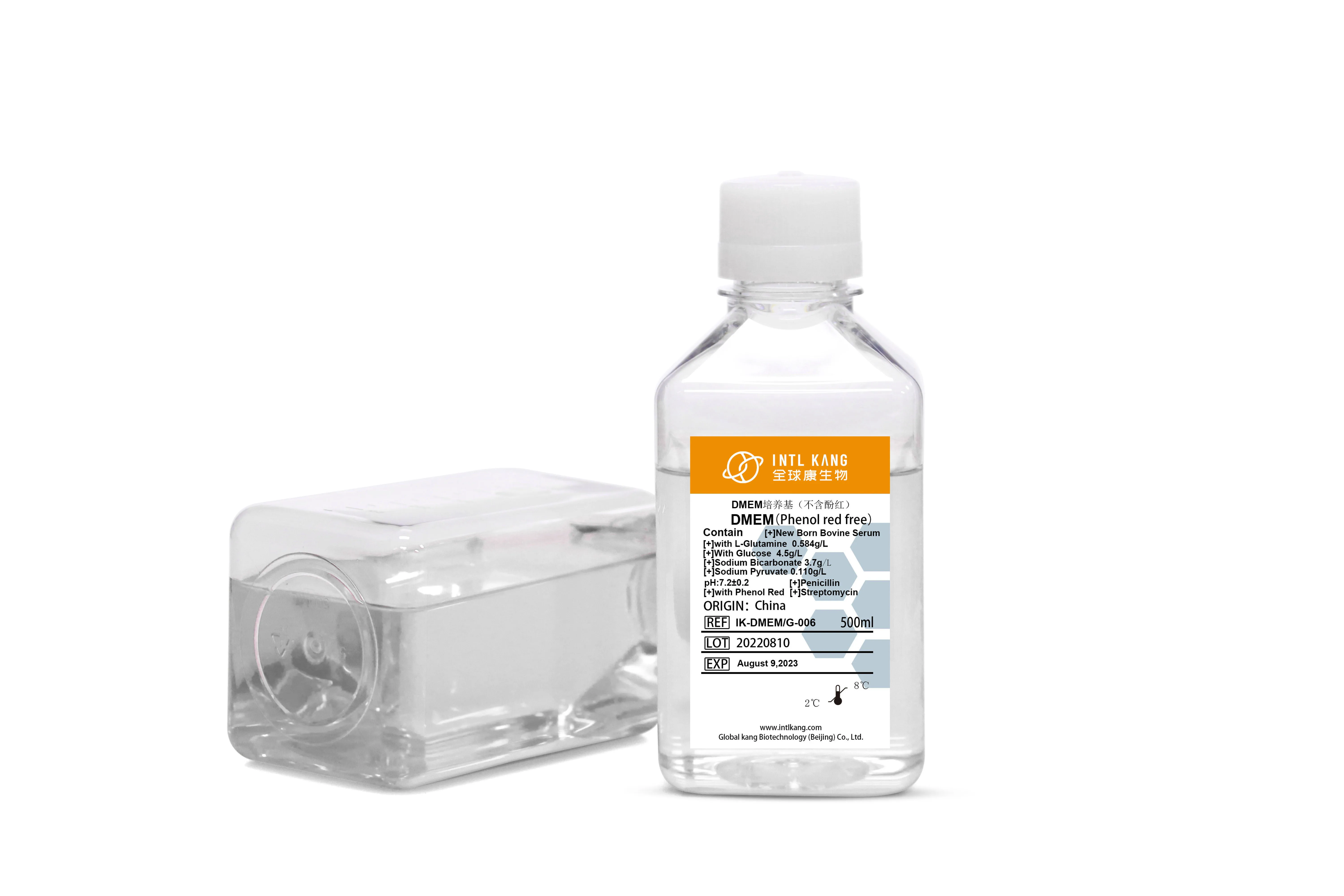 DMED/G Cell Culture Medium for Research Use Lab Supplies Biological Reagents, High Glucose DMEM