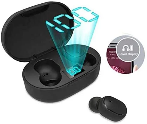 Беспроводные наушники E7S TWS Bluetooth шумоподавление водонепроницаемая гарнитура со светодиодным дисплеем