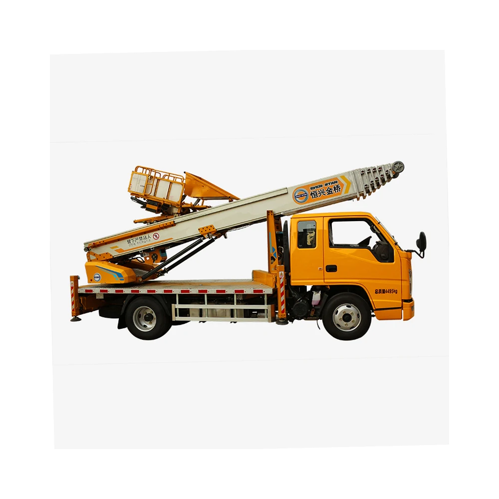 36M Aerial Ladder Moving House Truck Mounted Work Platform Hydraulic Lifting Platform Truck