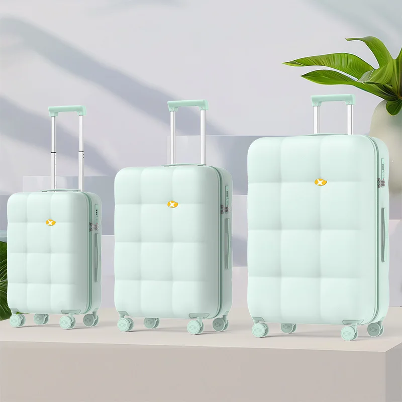 Best selling 20'24'28' Traveling Trolley Suitcase Set Sofa Series PC Hard Shell Carry ons Case 3pcs Luggage Set with TSA Lock