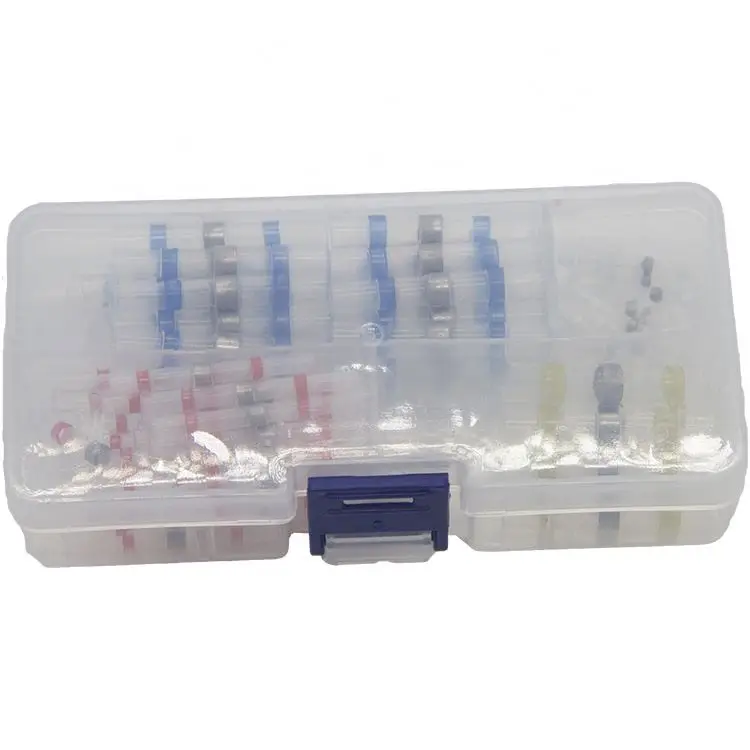 
500pcs Solder Seal Wire Connectors, Heat Shrink Butt Connector, Waterproof Marine Automotive Electrical Terminals 