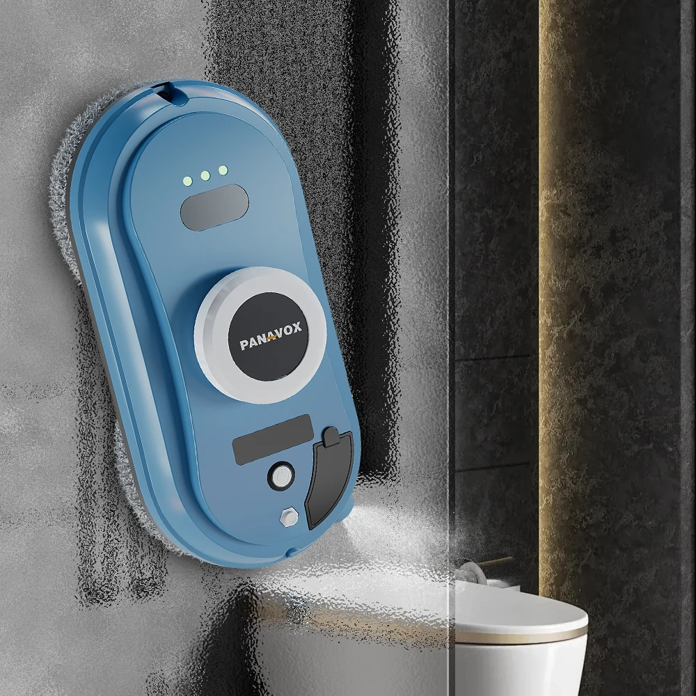 Huidi Wet and Dry Window Cleaning Robot Home Appliance Handheld Vacuum Cleaner with US Plug for Household Use