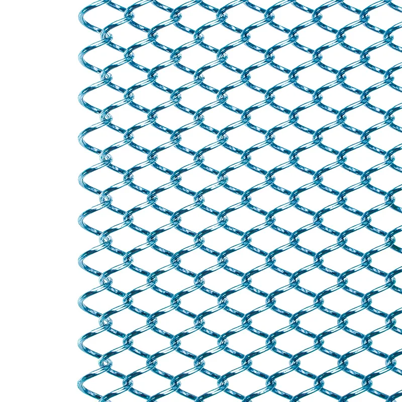 Popular metal coil drapery used for indoor decorative mesh curtain